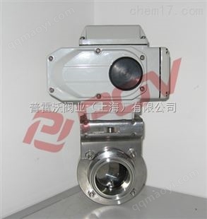D981X上海卫生级电动蝶阀报价