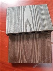 德晟户外花园露台实木 高密度 防水 防潮 圆孔 方孔塑木地板