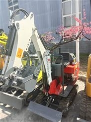 小型挖掘机08挖土机 家用 农用 果园 可打破碎 螺旋钻孔
