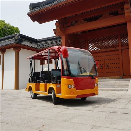 前碟后鼓電動觀光車 多靈 景區(qū)公園觀光車 動力強 新能源材質(zhì)