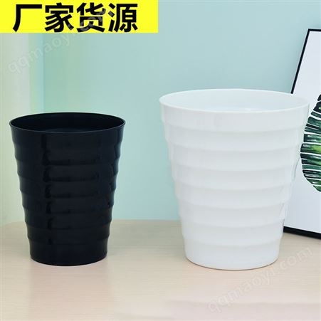 白色螺纹花盆绿植仿陶瓷加厚大号盆栽树脂大花盆厂家批发