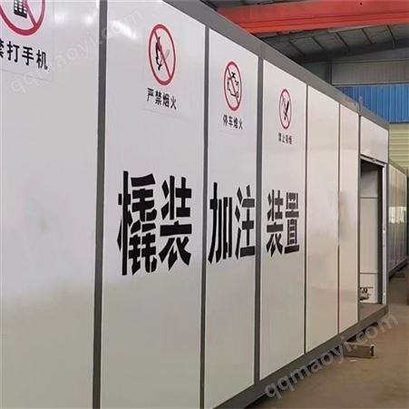 廠區內部加油站 小型雙層撬裝罐 結構簡單 運行可靠
